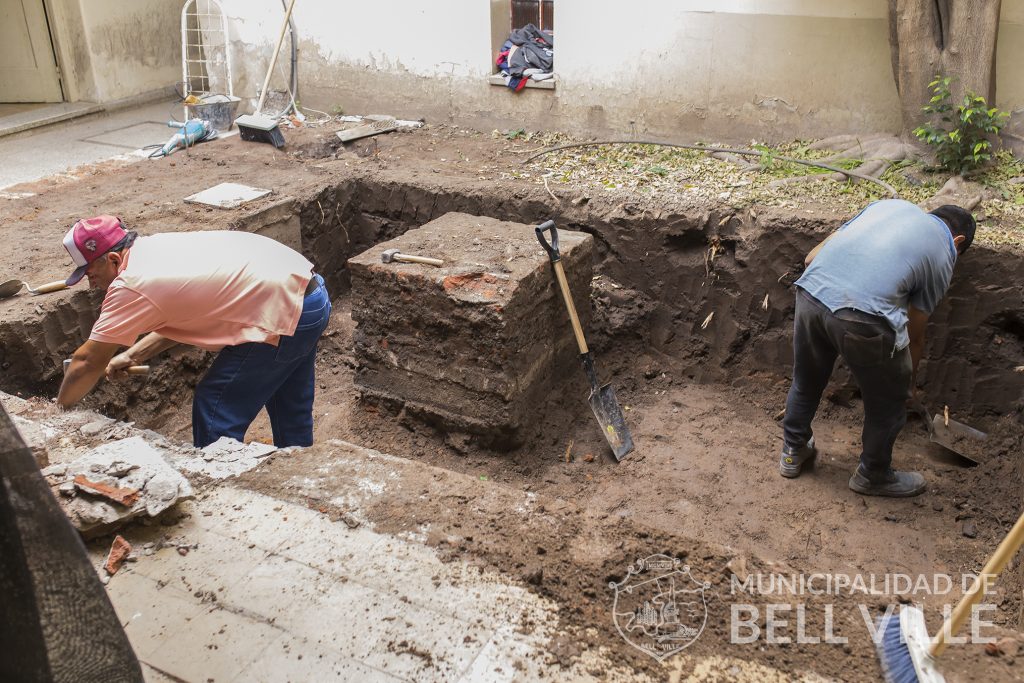 Se comenzó con la obra civil para la instalación del ascensor en el Palacio Municipal