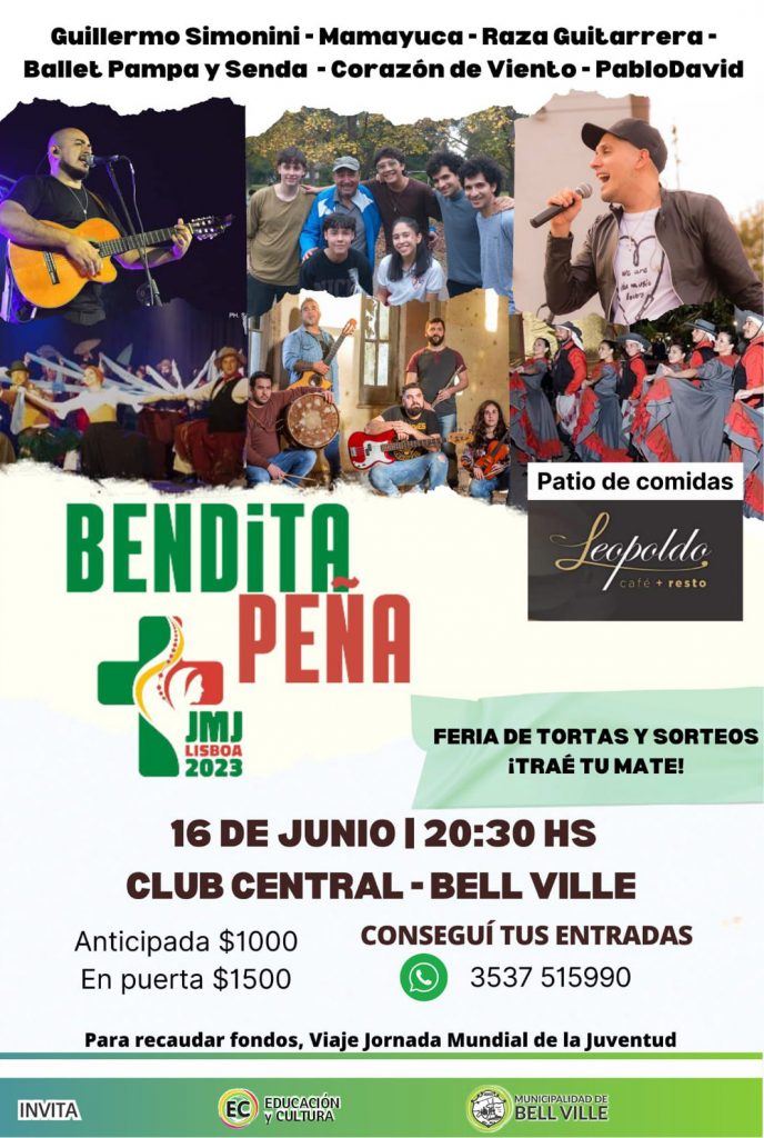 Mañana viernes “Bendita Peña” en el Club Central