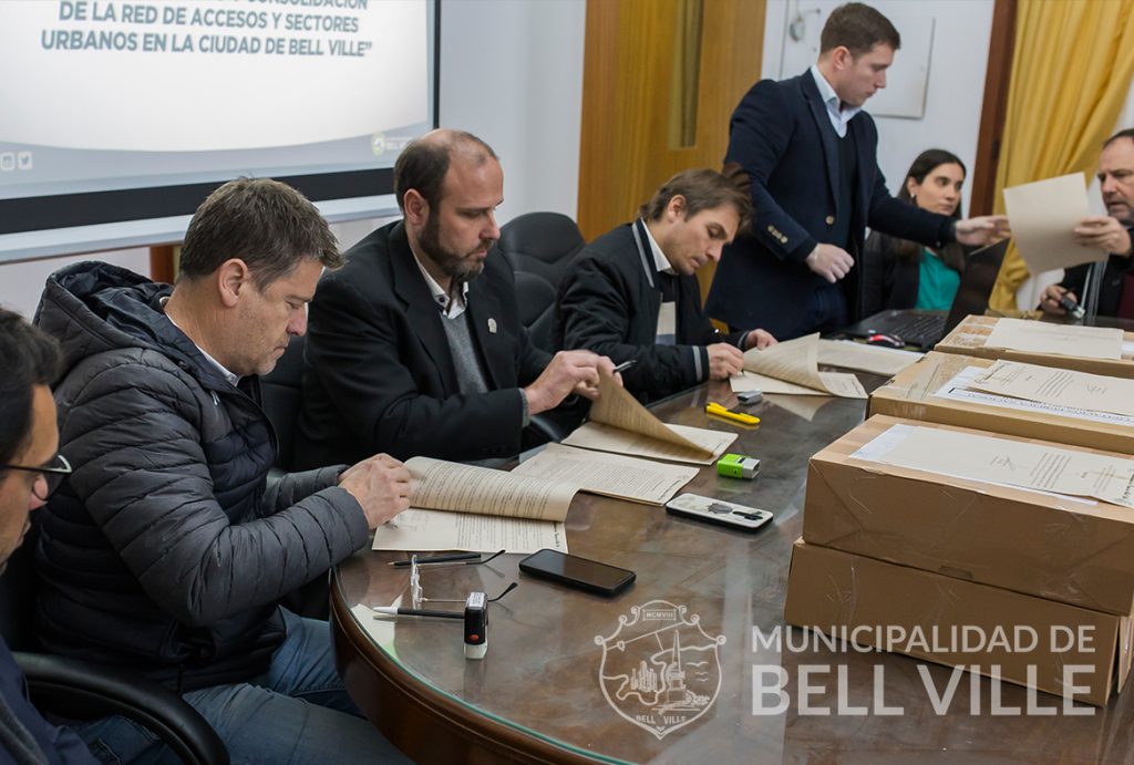 La apertura de ofertas marcó otro paso importante para fortalecer y consolidar la zona urbana