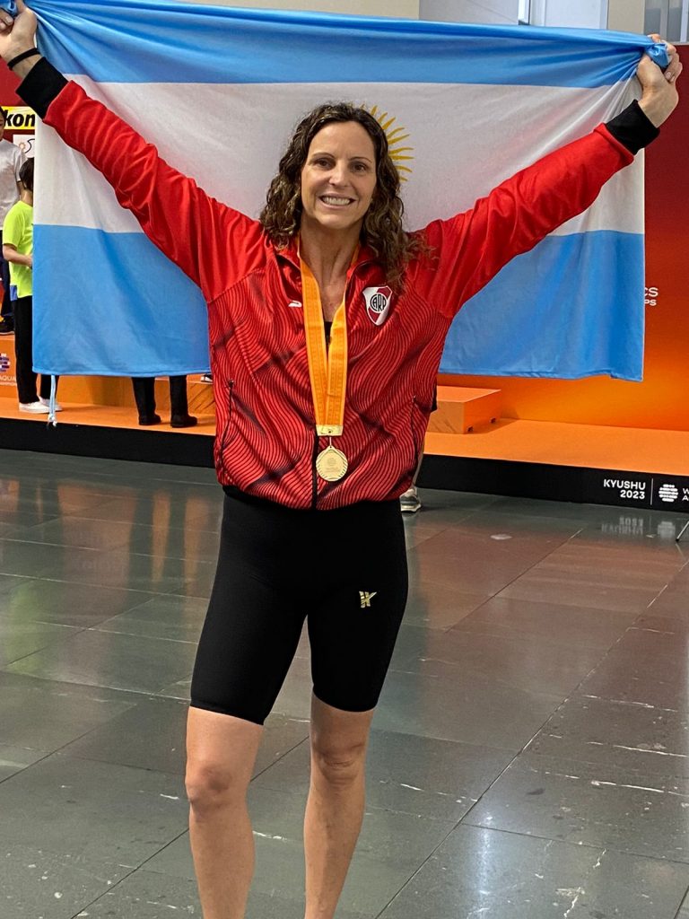 Virginia Garrone obtuvo dos primeros puestos en el Mundial de Deportes Acuáticos en Japón