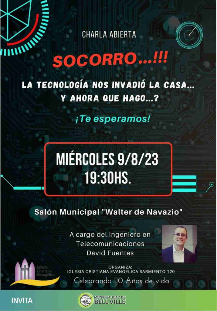 Charla abierta sobre tecnología y la invasión en nuestros hogares