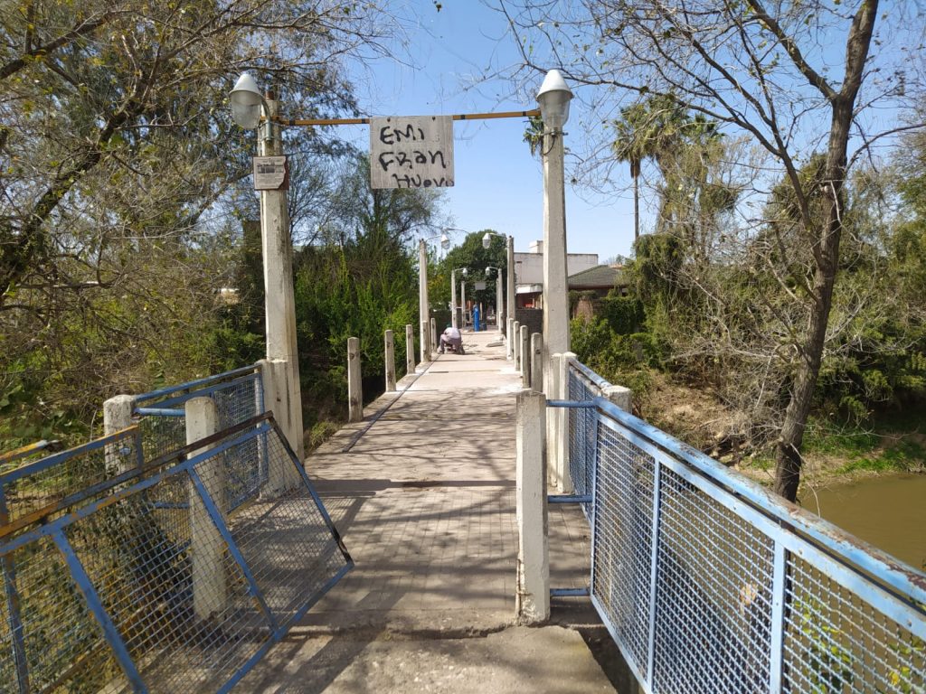 Por arreglos importantes se cierra por 20 días el paso en la pasarela Candioti