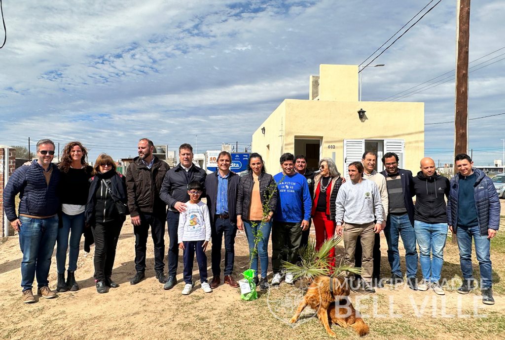 Presentaron la segunda vivienda terminada por autoconstrucción del programa “Semilla”