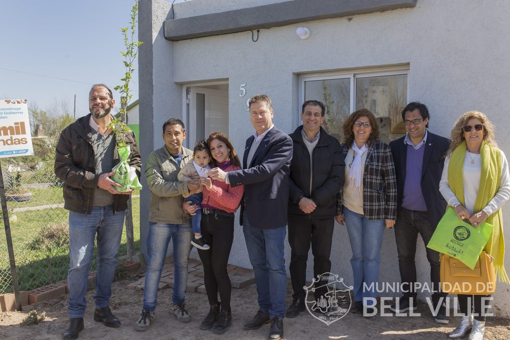 Otra vivienda “Semilla” se hizo realidad para una familia bellvillense
