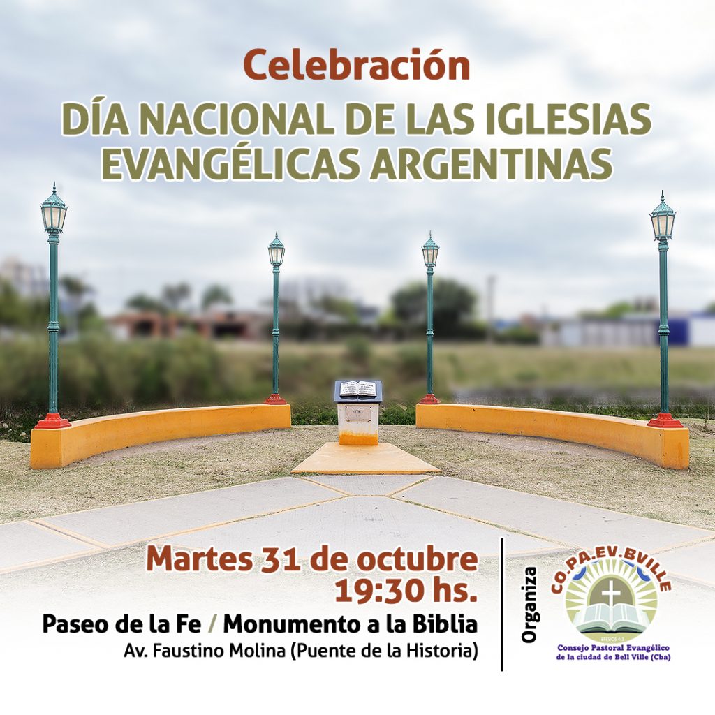 El próximo martes se conmemorará el Día de las Iglesias Evangélicas y Protestantes