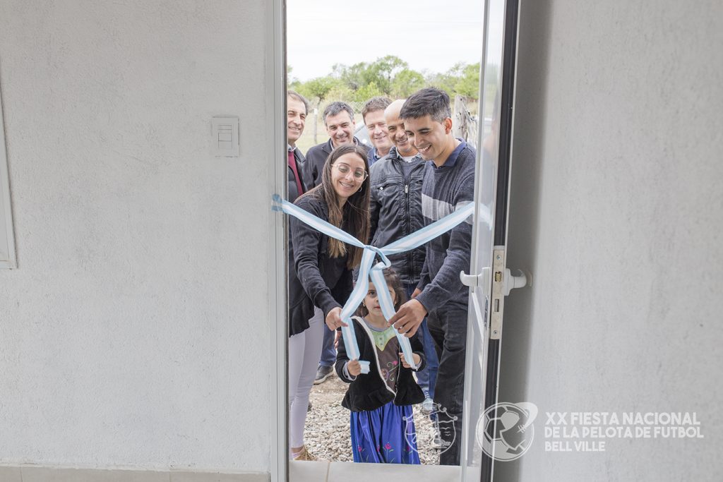Otra familia bellvillense con techo propio del programa “Semilla”