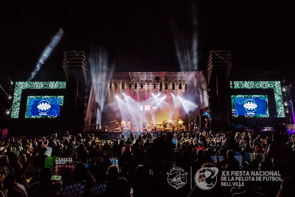 Cinco grupos musicales locales se sumarán a la noche central de la Fiesta Nacional de la Pelota de Fútbol
