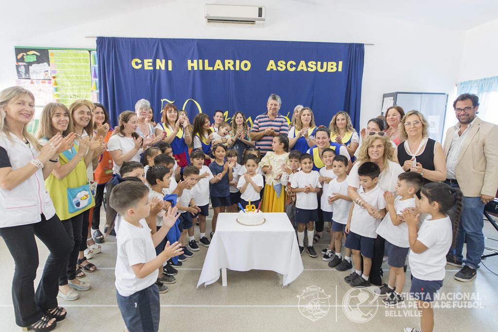 El Centro Educativo de Nivel Inicial “Hilario Ascasubi” celebró esta mañana su 50º Aniversario