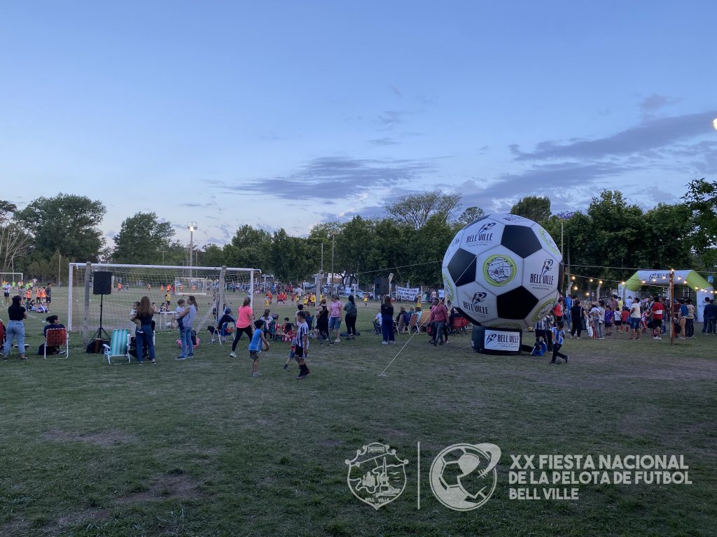 El encuentro de Escuelitas de Fútbol convocó a más de 1.500 personas entre niños y adultos
