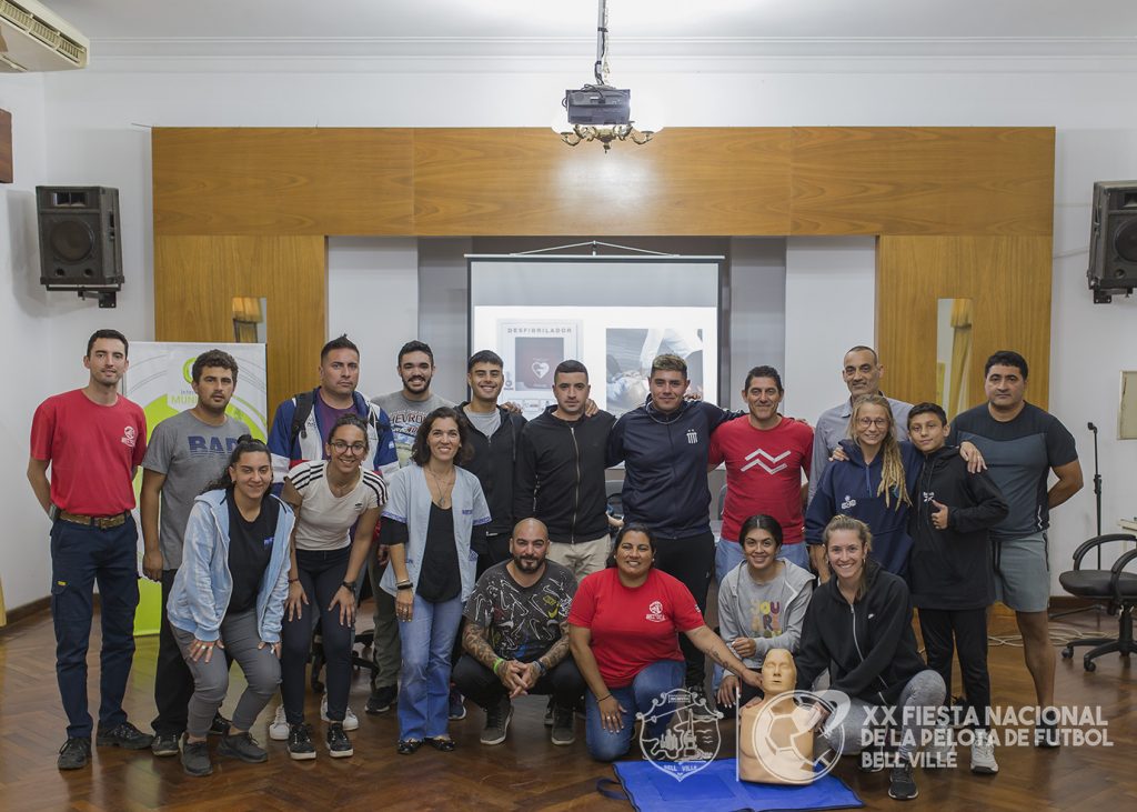 Gran interés por participar de la capacitación en primeros auxilios y RCP dictada por el municipio