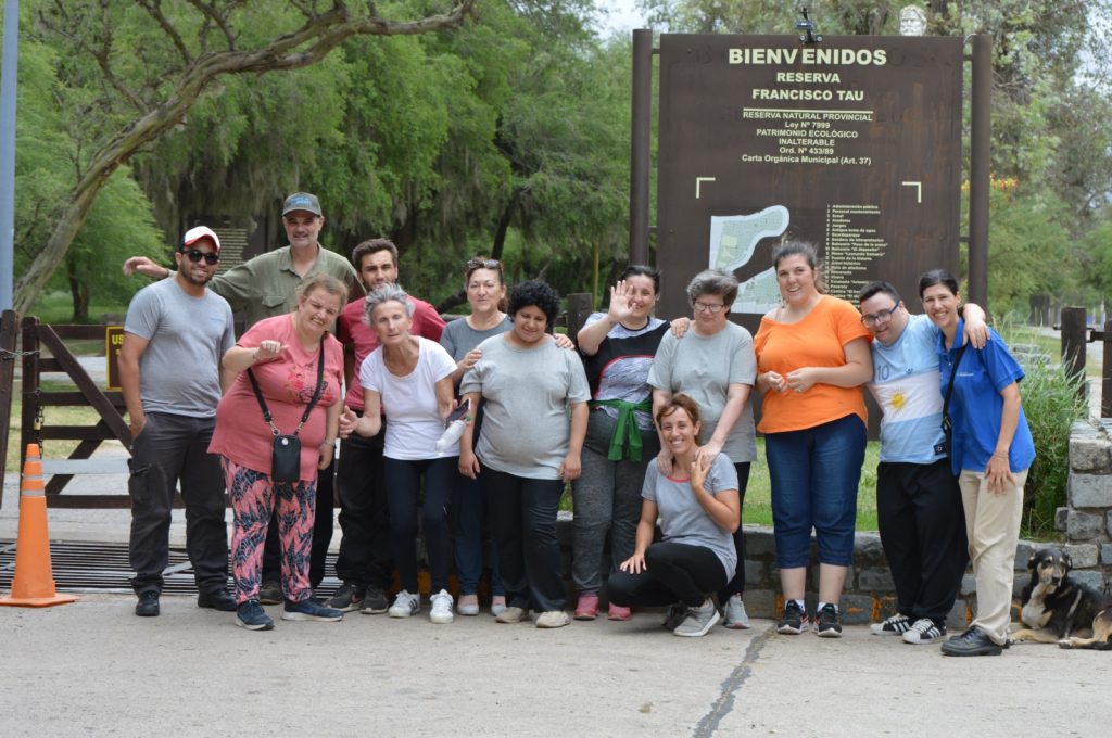 Una delegación de la localidad de Las Varillas visitó la Reserva Natural Francisco Tau