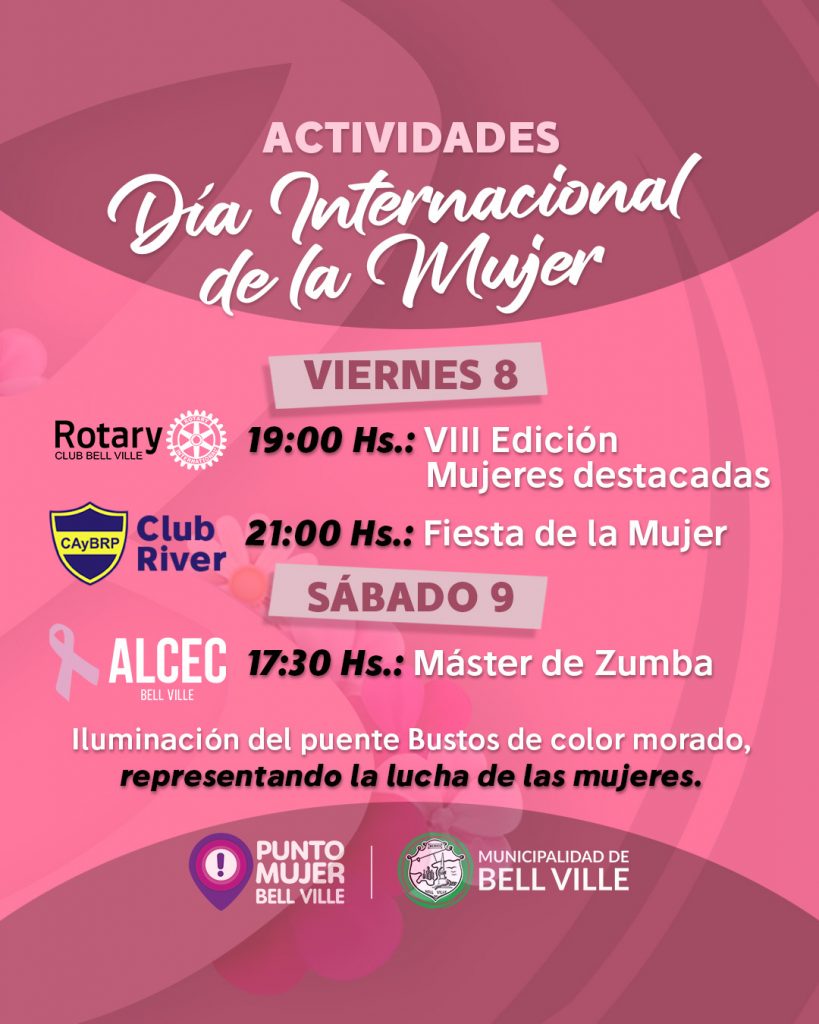 La Municipalidad se une a las celebraciones del Día Internacional de la Mujer