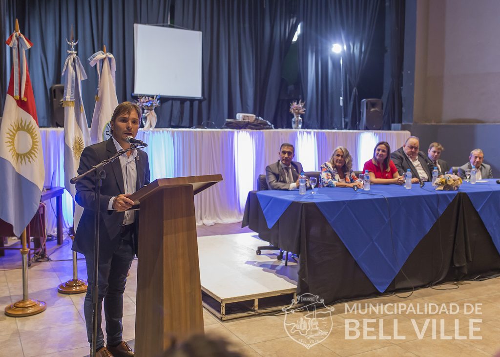 El intendente dio la bienvenida al 2º Congreso de Derecho Procesal de Bell Ville