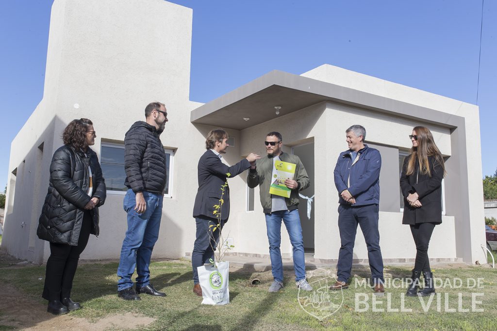 Se sumó otra vivienda entregada por el programa cooperativo municipal Pro.Coo.Mu.Vi.