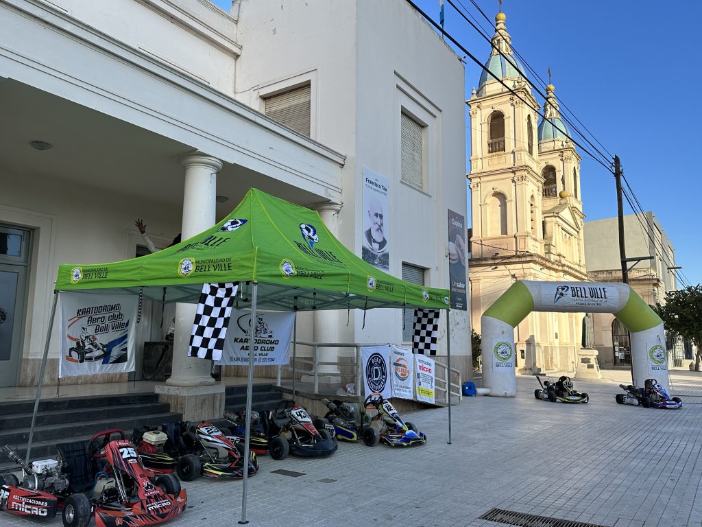 Siguen los preparativos para la gran competencia de Karting por el Campeonato del Centro del país