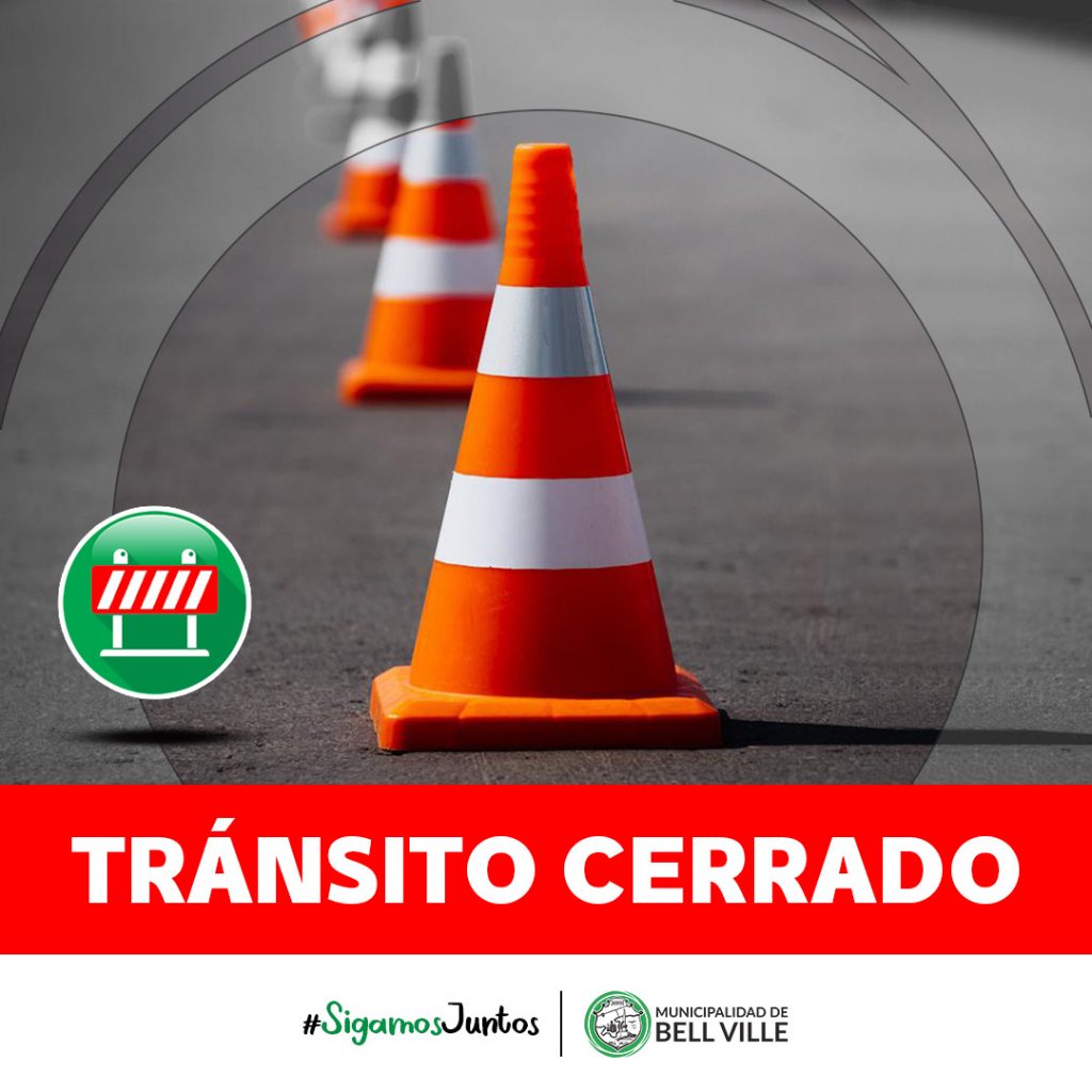 Entre mañana jueves y el viernes 21 habrá cortes parciales en la intersección de calles Córdoba y Belgrano
