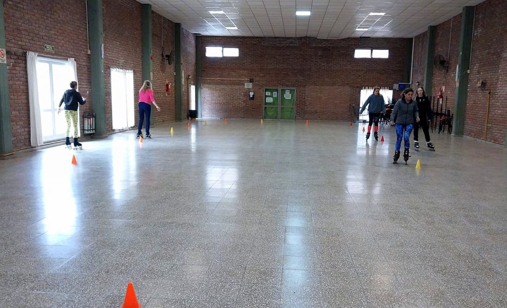 En la sede del SUOEM, se suma un módulo de patín en el Programa Núcleos Barriales