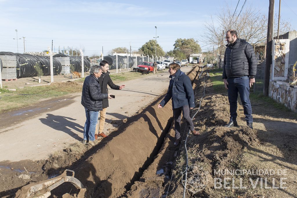 En ampliación de redes de agua y cloacas, el municipio destinará este año $220.000.000