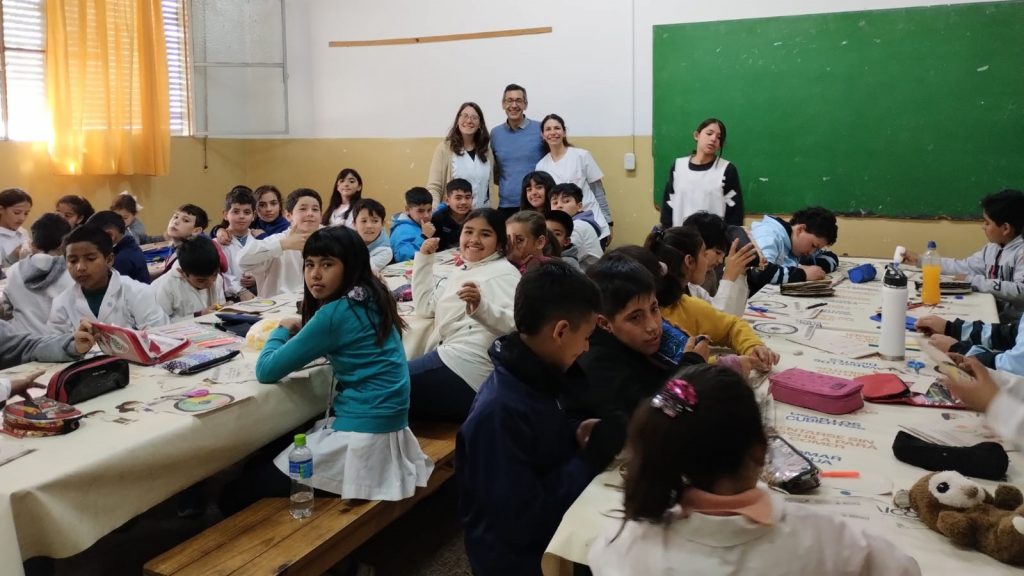 En la Escuela Hilario Ascasubi se cumple el programa municipal “Aprendiendo Hábitos Saludables”