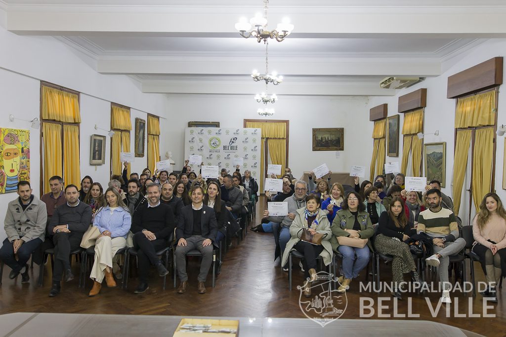 Fueron reconocidos por el municipio los vecinos que presentaron los proyectos del Presupuesto Participativo