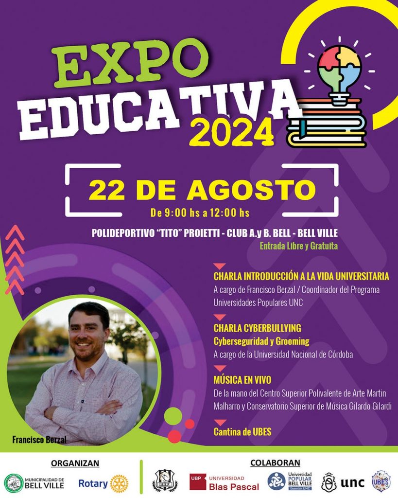 El jueves 22 de este mes, llega la Expo Educativa 2024