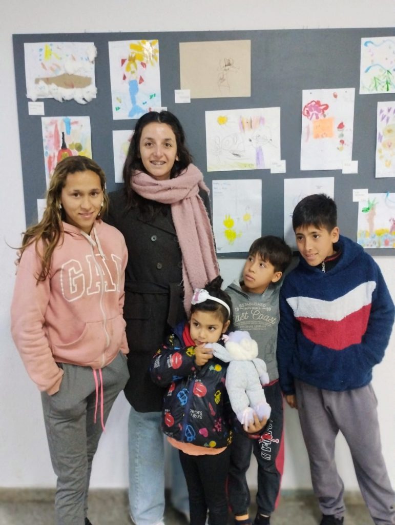 Los talleres de Apoyo Escolar de Núcleos Barriales, hicieron un recreo por el Día del Niño