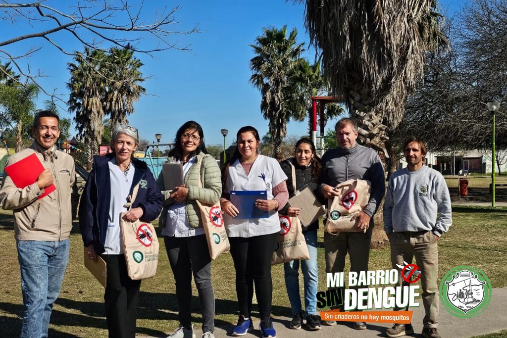 Se extiende por la ciudad la campaña “Mi barrio sin dengue-Sin criaderos no hay mosquitos”