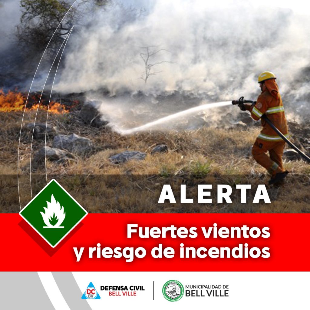 Alerta sobre peligro extremo de incendios