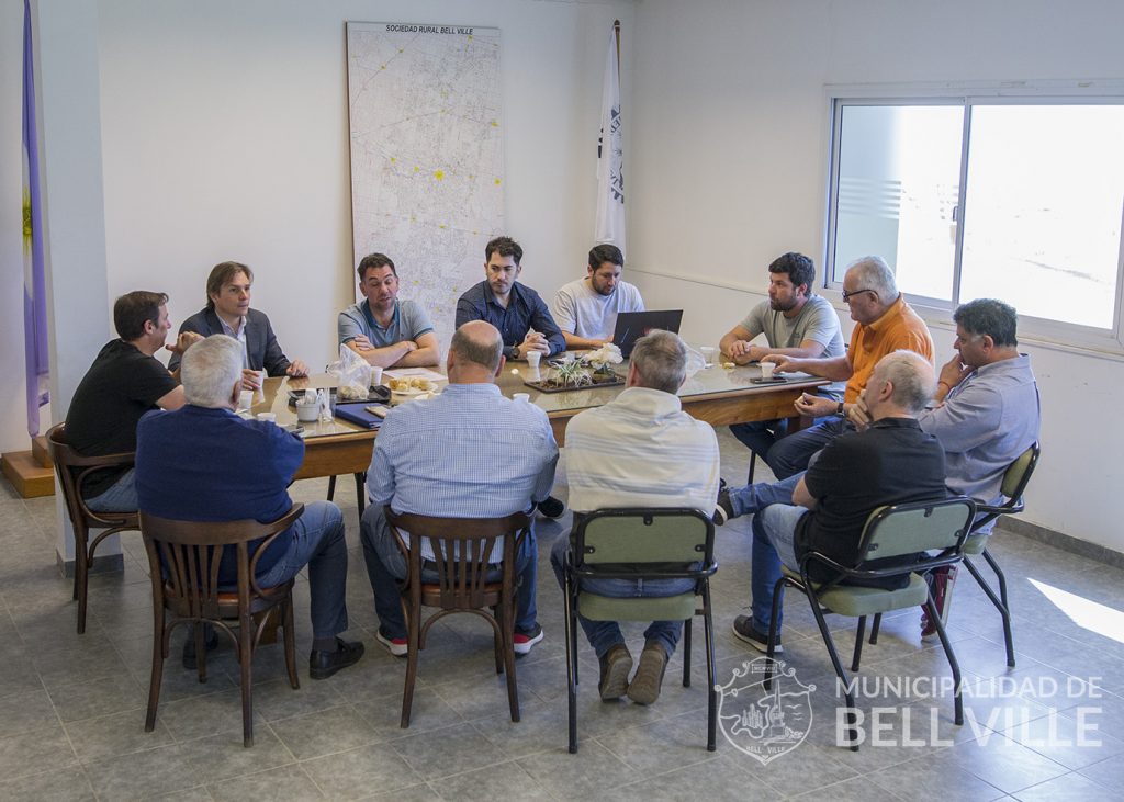 El intendente participó en la Sociedad Rural de una reunión de Consorcio Único