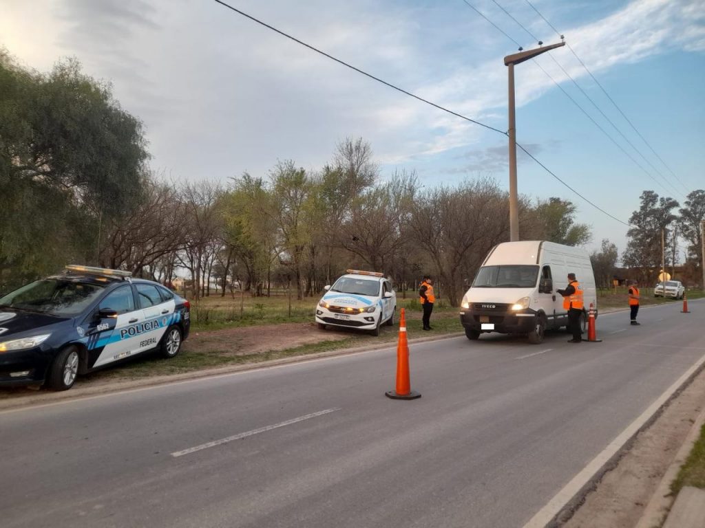 Continúan los sorpresivos controles vehiculares en la ciudad con las fuerzas de seguridad