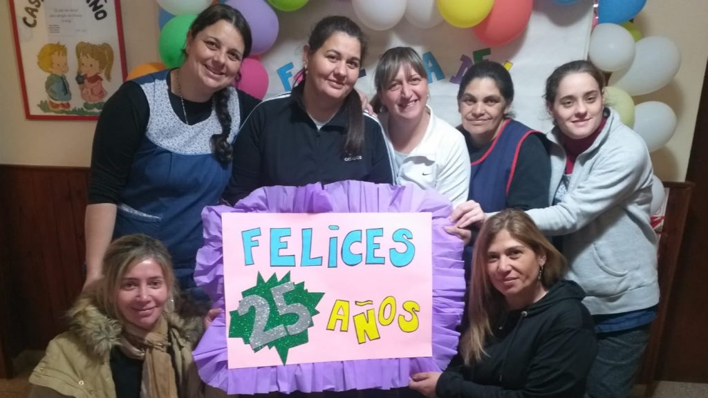 Primero alumna, hoy empleada…Su agradecimiento y cercanía con la Casa del Niño es permanente