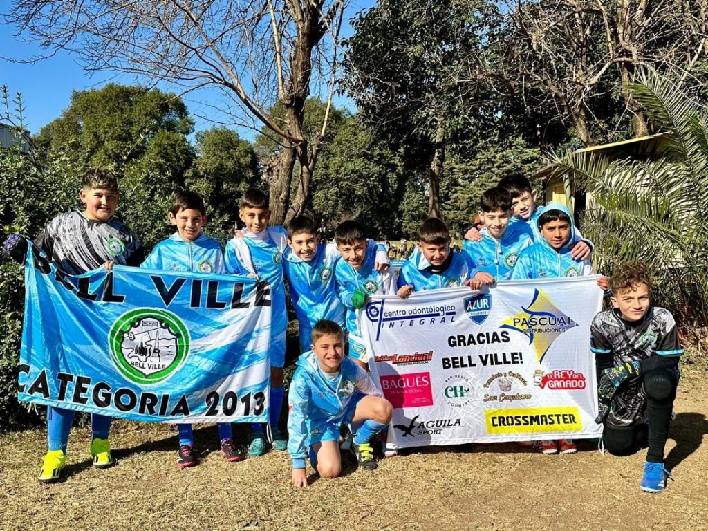 El representativo bellvillense está entre los 8 mejores del Fútbol Infantil de Canal 12 Córdoba