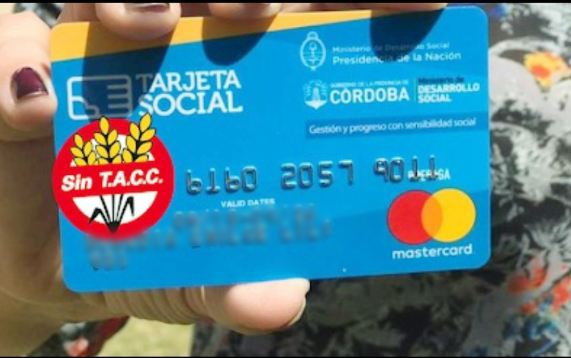 Mañana viernes se acredita el monto de octubre en la Tarjeta Social Celíacos.