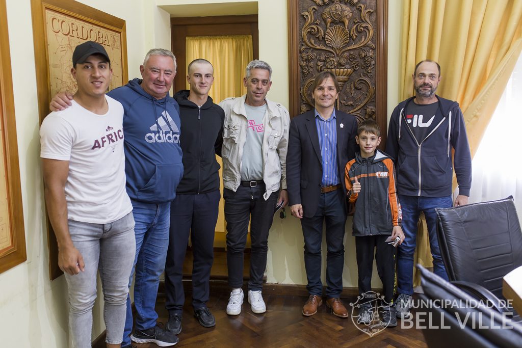 El intendente felicitó a deportistas bellvillenses por sus logros obtenidos en los últimos días