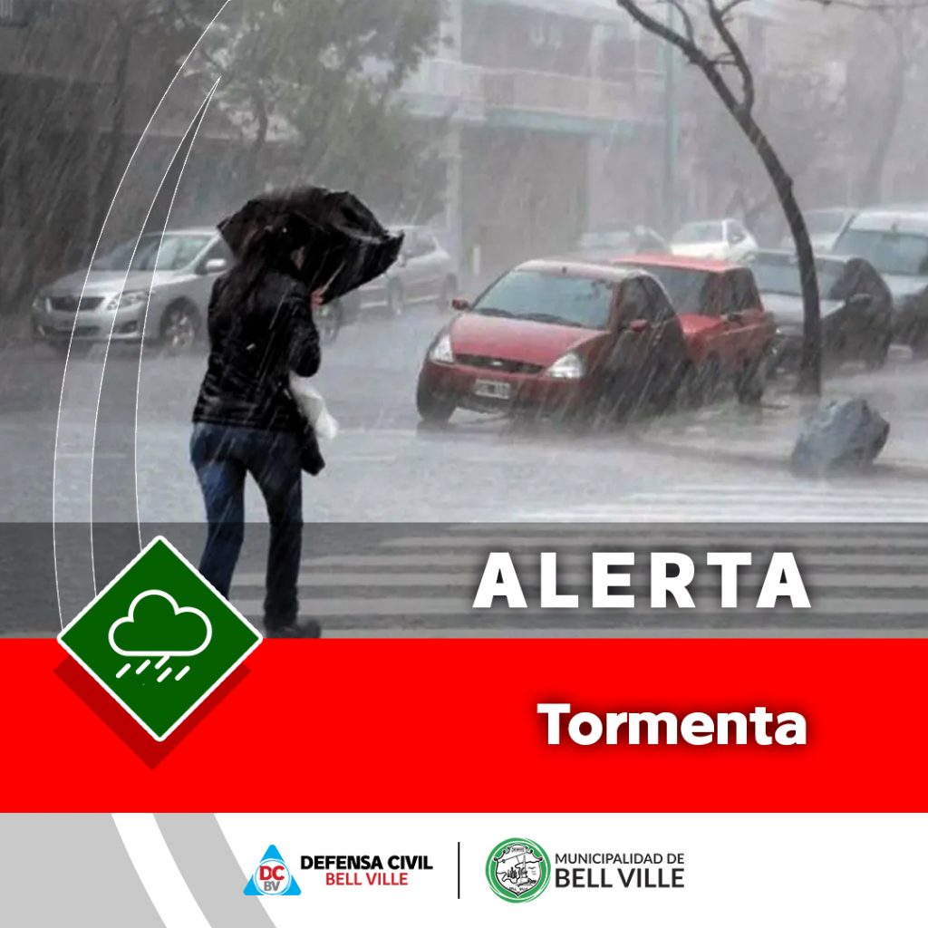 Se conoció un informe oficial sobre vientos y tormentas para nuestra región para la tarde y noche de hoy y madrugada de mañana