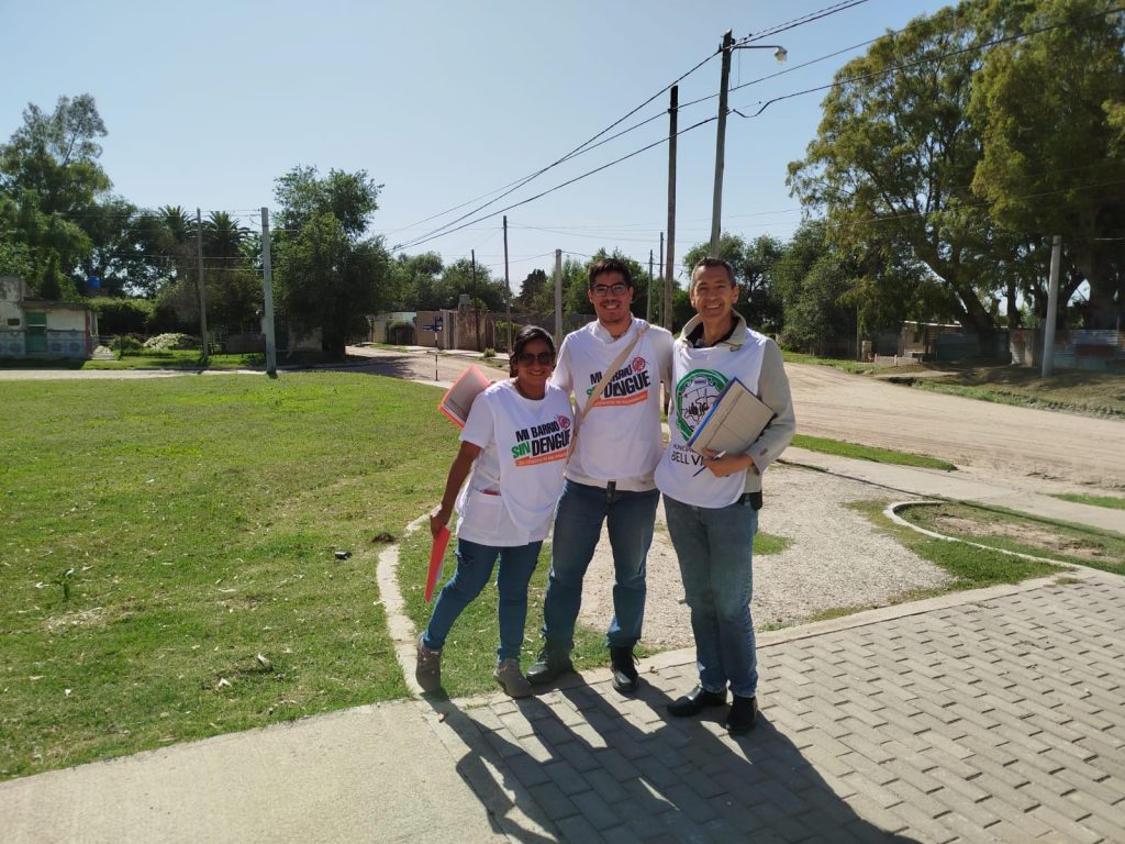 Personal de Salud continúa recorriendo la ciudad por el operativo “Mi barrio sin dengue-Sin criaderos no hay mosquitos”