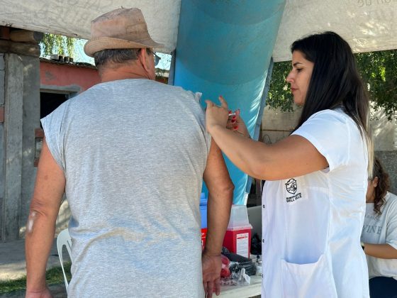 Como todos los viernes, hoy se vacuna contra la Fiebre Hemorrágica Argentina en la Asistencia Pública.