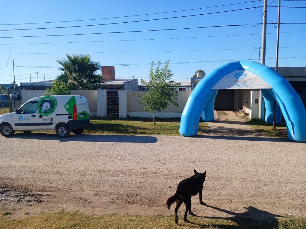 Barrio Haedo es el lugar elegido para mañana vacunar contra la Fiebre Hemorrágica Argentina.