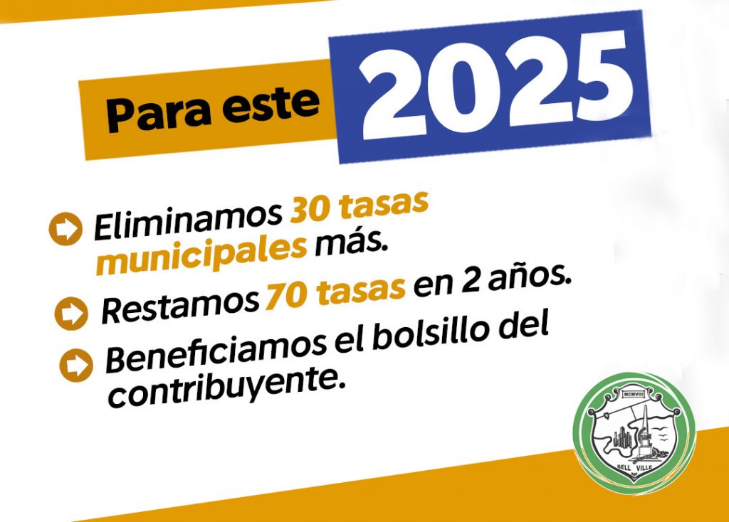 Para este año, se llevan eliminadas 70 tasas municipales.