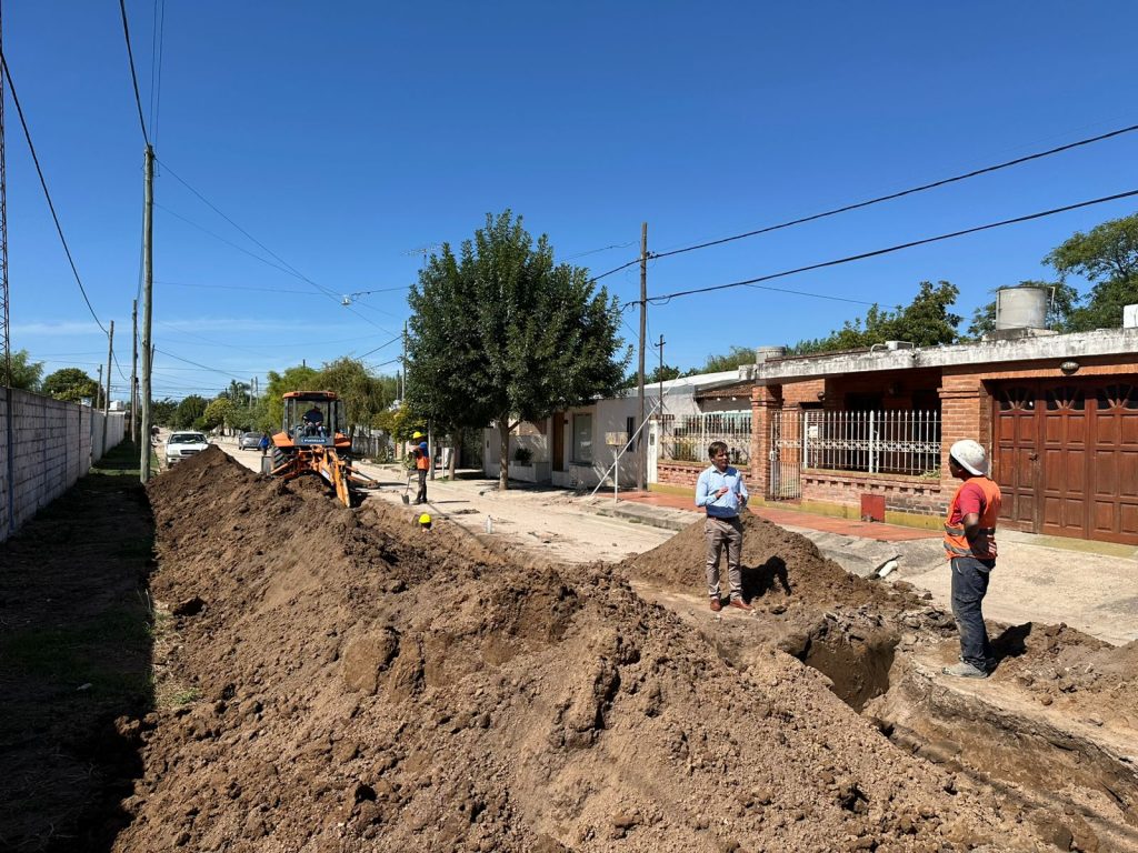 Se inició la segunda etapa de ampliación de la red cloacal que en tres años llegará a cubrir toda la ciudad