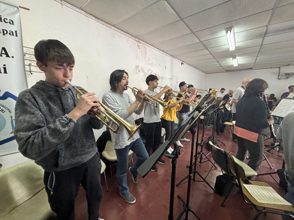 Importante número de inscriptos lleva la Escuela y Banda municipal para el ciclo lectivo 2025