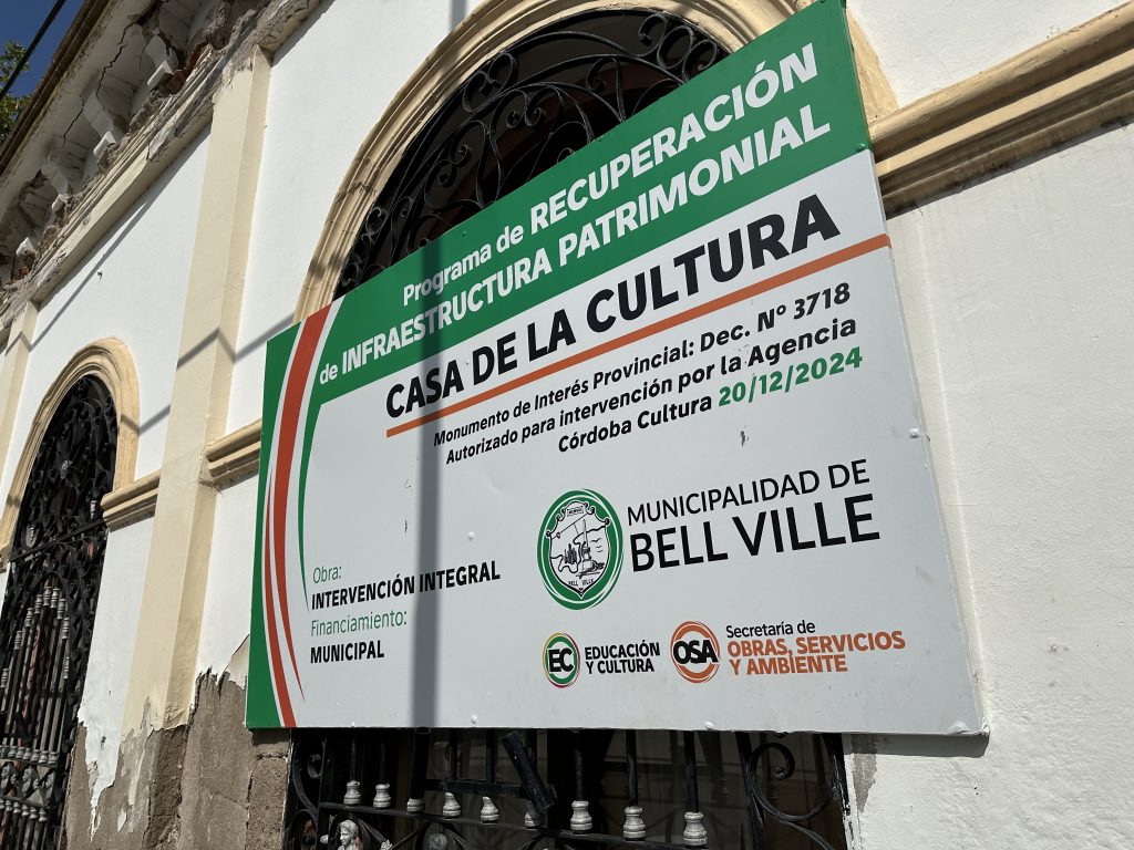 Ingresó al Concejo Deliberante el proyecto para licitar la restauración integral de la Casa de la Cultura