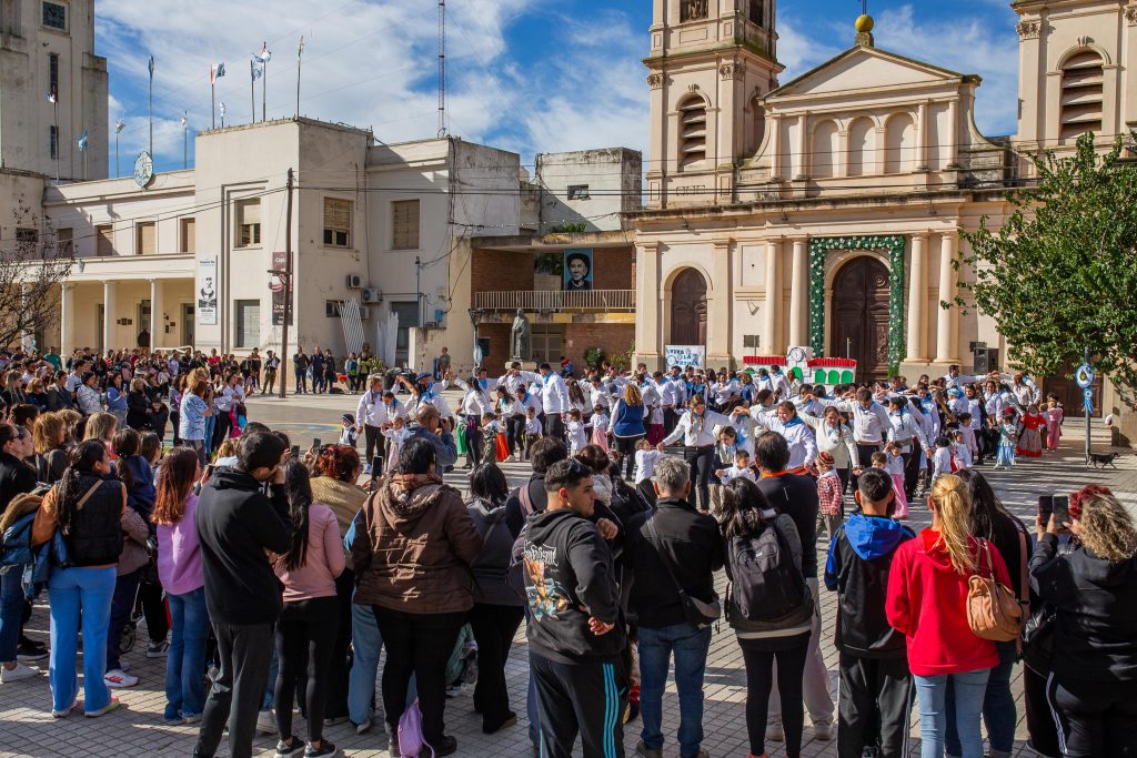 El Jardín de Infantes Provincia del Neuquén renovó la celebración del 25 de Mayo
