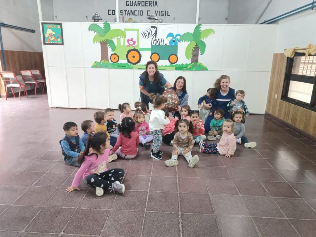 El municipio destacó el importante servicio que cumplen los Centros de Cuidados Infantiles