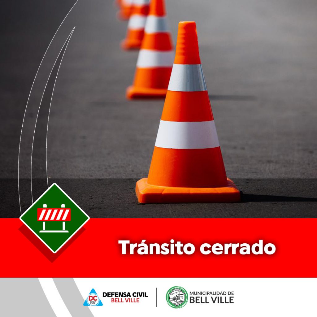 Mañana jueves estará interrumpido el tránsito vehicular en la esquina de Tucumán e Int. Viqueira