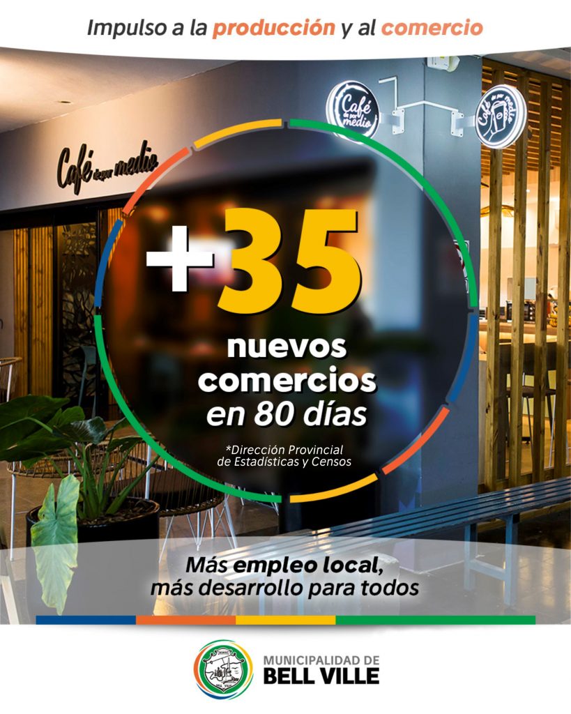 Con índices muy alentadores Bell Ville sigue creciendo con dinamismo económico y baja de tasas municipales