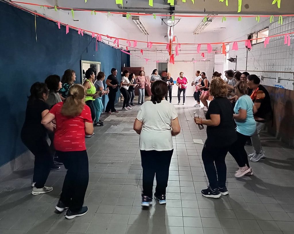 Con el movimiento como consigna, avanza la actividad de los Núcleos Barriales Deportivos