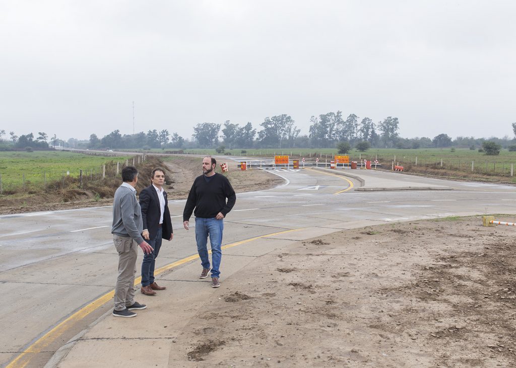 El intendente recorrió la nueva obra del Puente del Este, próximo a concluir