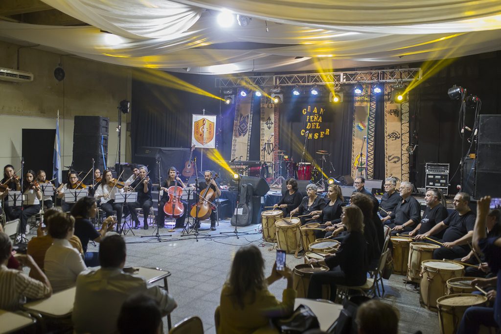 Los Núcleos Barriales y Talleres Culturales dijeron presente en la Peña del Conservatorio