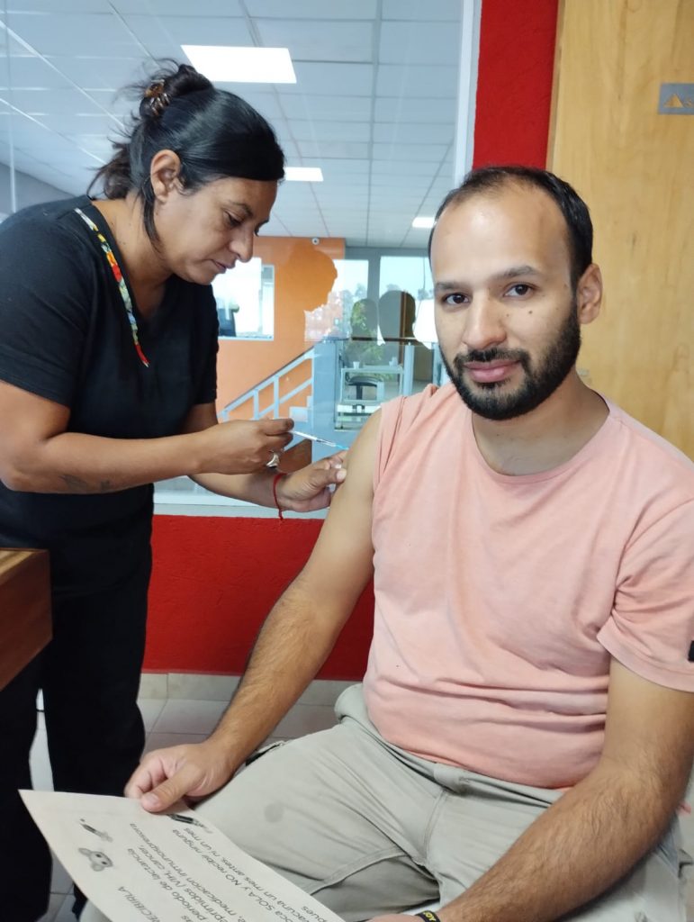 La vacunación contra la Fiebre Hemorrágica Argentina llegó al personal de otra empresa del medio